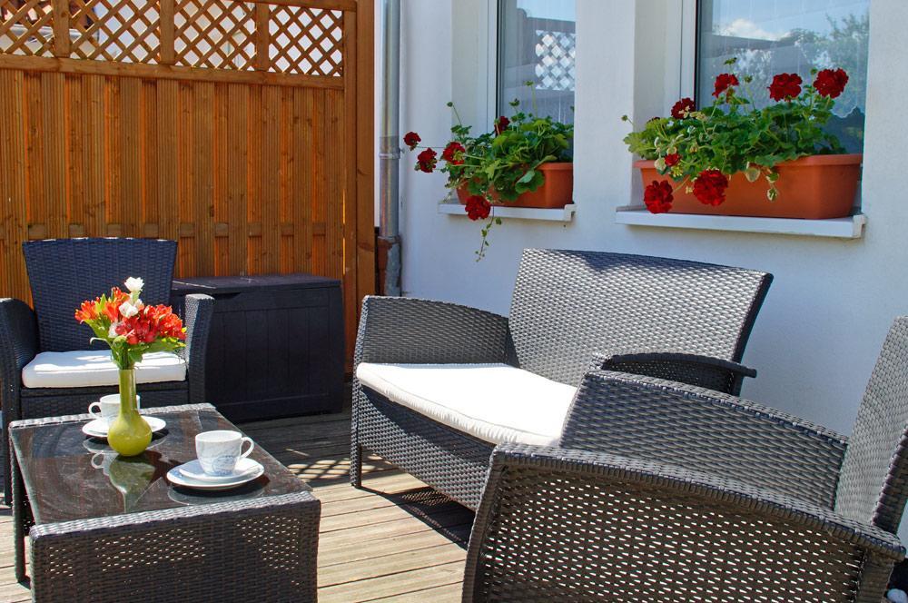 Ferienwohnanlage Bruckner Apartment Rostock Bagian luar foto